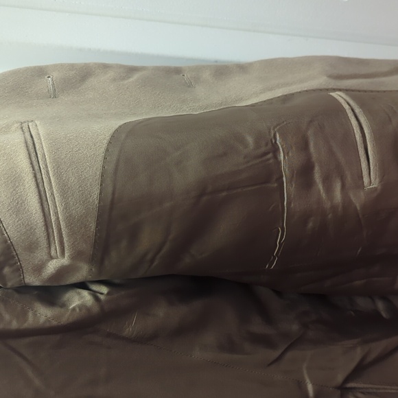 Pronto Uomo Couture Tan 72% Wool And Cashmere Sport Coat - Picture 5 of 8